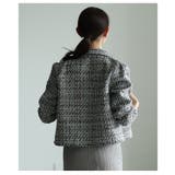 一瞬で格上げするパフスリーブツイードジャケット レディース ファッション | Sawa a la mode | 詳細画像8