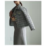 一瞬で格上げするパフスリーブツイードジャケット レディース ファッション | Sawa a la mode | 詳細画像10
