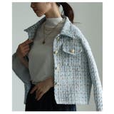 一瞬で格上げするパフスリーブツイードジャケット レディース ファッション | Sawa a la mode | 詳細画像21