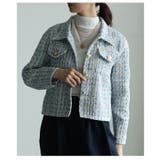 一瞬で格上げするパフスリーブツイードジャケット レディース ファッション | Sawa a la mode | 詳細画像22