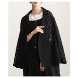 高見え感度抜群な花柄クロシェレーステーラードジャケット レディース ファッション | Sawa a la mode | 詳細画像12 