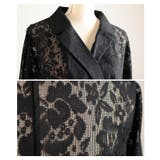 高見え感度抜群な花柄クロシェレーステーラードジャケット レディース ファッション | Sawa a la mode | 詳細画像23 