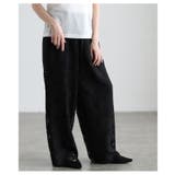 足下華やぐクロシェレースイージーワイドパンツ レディース ファッション | Sawa a la mode | 詳細画像4 