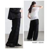 足下華やぐクロシェレースイージーワイドパンツ レディース ファッション | Sawa a la mode | 詳細画像9 