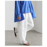 足下華やぐクロシェレースイージーワイドパンツ レディース ファッション | Sawa a la mode | 詳細画像22 