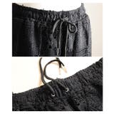 足下華やぐクロシェレースイージーワイドパンツ レディース ファッション | Sawa a la mode | 詳細画像23 