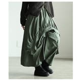 ひと癖デザインで差がつくアシンメトリーフレアスカート レディース スカート | Sawa a la mode | 詳細画像4 