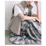 洗練シルエットで映えるフェイクレザーバルーンベスト レディース アウター | Sawa a la mode | 詳細画像14