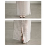 透け感で魅せるシアードットロングスカート レディース スカート | Sawa a la mode | 詳細画像5 