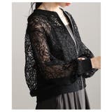 MIXスタイル楽しむ総レース×コード刺繍ジップアップブルゾン レディース ファッ… | Sawa a la mode | 詳細画像4 