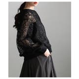 MIXスタイル楽しむ総レース×コード刺繍ジップアップブルゾン レディース ファッ… | Sawa a la mode | 詳細画像12 