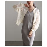 MIXスタイル楽しむ総レース×コード刺繍ジップアップブルゾン レディース ファッ… | Sawa a la mode | 詳細画像14 