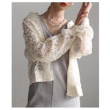 MIXスタイル楽しむ総レース×コード刺繍ジップアップブルゾン レディース ファッ… | Sawa a la mode | 詳細画像16 