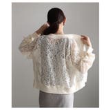 MIXスタイル楽しむ総レース×コード刺繍ジップアップブルゾン レディース ファッ… | Sawa a la mode | 詳細画像17 