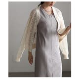 MIXスタイル楽しむ総レース×コード刺繍ジップアップブルゾン レディース ファッ… | Sawa a la mode | 詳細画像18 