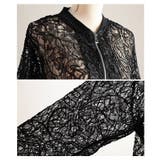 MIXスタイル楽しむ総レース×コード刺繍ジップアップブルゾン レディース ファッ… | Sawa a la mode | 詳細画像23 