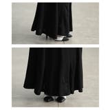 縦ライン際立つリブカットマーメイドスカート レディース スカート | Sawa a la mode | 詳細画像5 