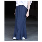 縦ライン際立つリブカットマーメイドスカート レディース スカート | Sawa a la mode | 詳細画像14 