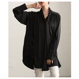 品よく決まるサテンボウタイチュニックブラウス レディース トップス | Sawa a la mode | 詳細画像4