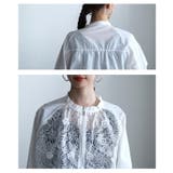 羽織るだけで華やぐフラワーレースシアーブルゾン レディース アウター | Sawa a la mode | 詳細画像5 