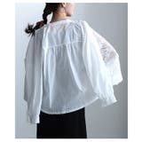 羽織るだけで華やぐフラワーレースシアーブルゾン レディース アウター | Sawa a la mode | 詳細画像9 