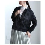 羽織るだけで華やぐフラワーレースシアーブルゾン レディース アウター | Sawa a la mode | 詳細画像12 