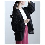 軽やかさで魅せるシアータックバンドカラーシャツ レディース トップス | Sawa a la mode | 詳細画像4 