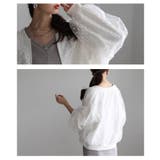 重ねて華やぐドット柄チュールレイヤードブルゾン レディース ファッション | Sawa a la mode | 詳細画像5 