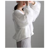 重ねて華やぐドット柄チュールレイヤードブルゾン レディース ファッション | Sawa a la mode | 詳細画像8 