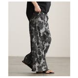 ラクして映えるフラワージャガードイージーワイドパンツ レディース ボトムス | Sawa a la mode | 詳細画像9 