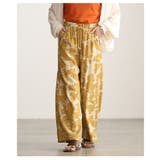 ラクして映えるフラワージャガードイージーワイドパンツ レディース ボトムス | Sawa a la mode | 詳細画像15 