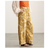 ラクして映えるフラワージャガードイージーワイドパンツ レディース ボトムス | Sawa a la mode | 詳細画像16 