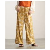 ラクして映えるフラワージャガードイージーワイドパンツ レディース ボトムス | Sawa a la mode | 詳細画像18 