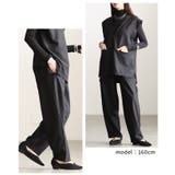 シーンを選ばないタックバレルワイドパンツ レディース ファッション | Sawa a la mode | 詳細画像10 