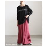 ラフに決まるロゴデザインチュニック レディース トップス | Sawa a la mode | 詳細画像7