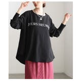 ラフに決まるロゴデザインチュニック レディース トップス | Sawa a la mode | 詳細画像8