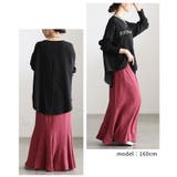 ラフに決まるロゴデザインチュニック レディース トップス | Sawa a la mode | 詳細画像10