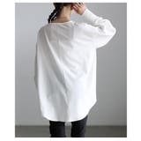 ラフに決まるロゴデザインチュニック レディース トップス | Sawa a la mode | 詳細画像14