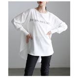 ラフに決まるロゴデザインチュニック レディース トップス | Sawa a la mode | 詳細画像16