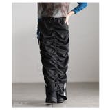 スポーティーに決まるラインセンターギャザースカート レディース スカート | Sawa a la mode | 詳細画像2 