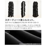 スポーティーに決まるラインセンターギャザースカート レディース スカート | Sawa a la mode | 詳細画像3 