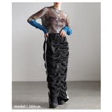 スポーティーに決まるラインセンターギャザースカート レディース スカート | Sawa a la mode | 詳細画像7 