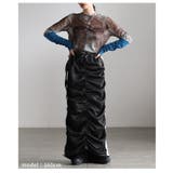 スポーティーに決まるラインセンターギャザースカート レディース スカート | Sawa a la mode | 詳細画像13 