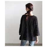 ナチュラルに華やぐ草花刺繍コットンシアーブラウス レディース ファッション | Sawa a la mode | 詳細画像17