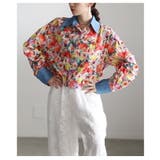 気分まで華やぐフラワーシャツトップス レディース トップス | Sawa a la mode | 詳細画像8 