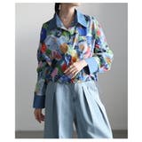 気分まで華やぐフラワーシャツトップス レディース トップス | Sawa a la mode | 詳細画像12 
