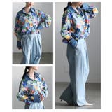 気分まで華やぐフラワーシャツトップス レディース トップス | Sawa a la mode | 詳細画像17 
