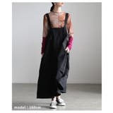 直線と余白で魅せるフロントジップジャンパースカート レディース ワンピース | Sawa a la mode | 詳細画像7 