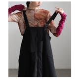 直線と余白で魅せるフロントジップジャンパースカート レディース ワンピース | Sawa a la mode | 詳細画像8 