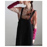 直線と余白で魅せるフロントジップジャンパースカート レディース ワンピース | Sawa a la mode | 詳細画像12 